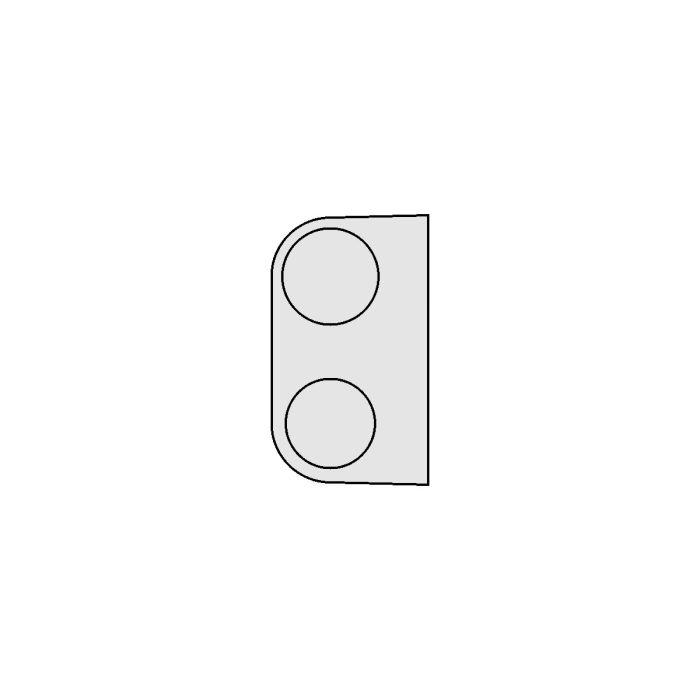 Klantspecifieke layout Heupbedieningen E16/C26Pro (Rechterzijde), R0PANN99P0002