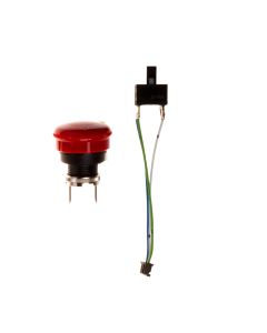 STOP drukknop + contactelemens + kabel
