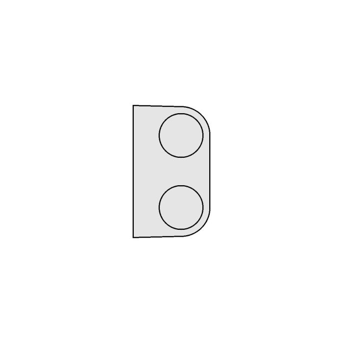 Klantspecifieke layout Heupbedieningen E16/C26Pro (Linkerzijde), R0PANN99P0003