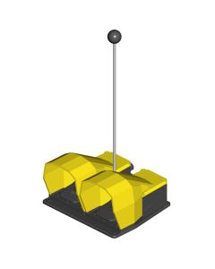 6100, Voetschakelaars, PF04618400, machine voetpedaal, voetschakelaar machine, industri&#235;le voetschakelaar, voetpedaal industrie, industrieel voetpedaal