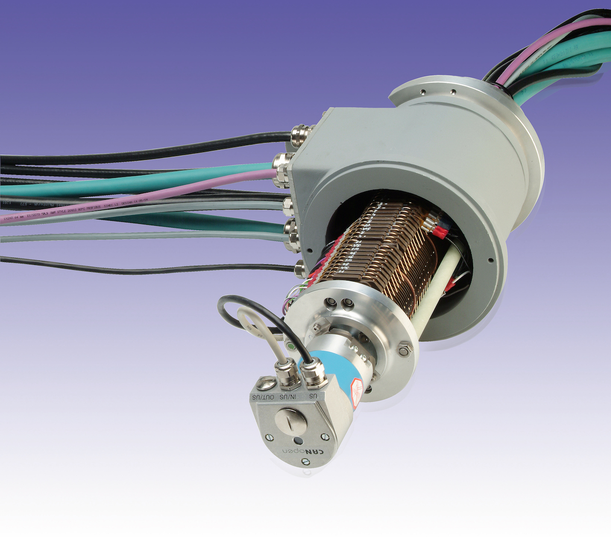 Power slip ring