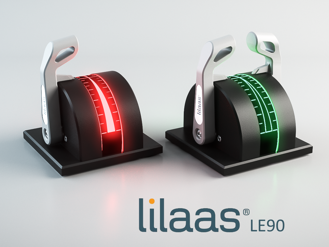 Lilaas LE90, lever controller, controlehendel, control lever