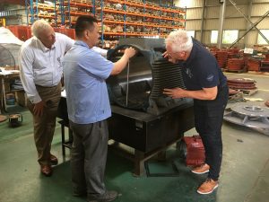 Elma bezoekt OMEC fabriek in Wuxi, China