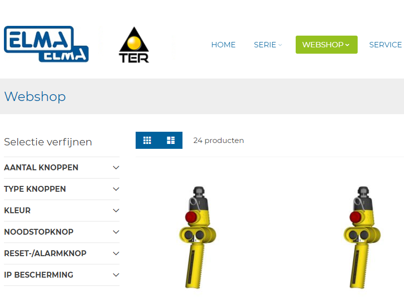 TER webshop