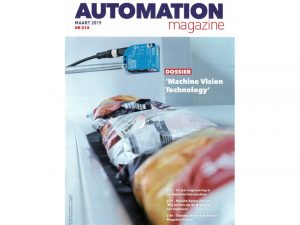 artikel cleanroom cranes, samenwerking Mennens Elma, Automation Magazine, maart 2019