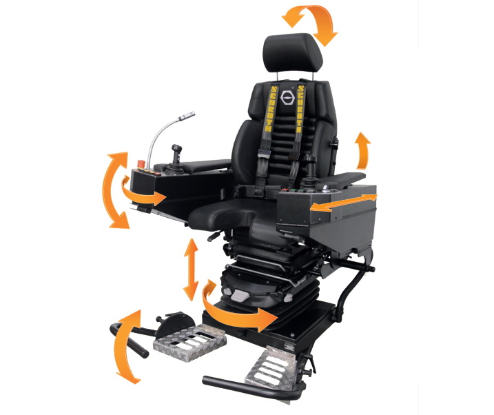 FSRHD-G operator seat