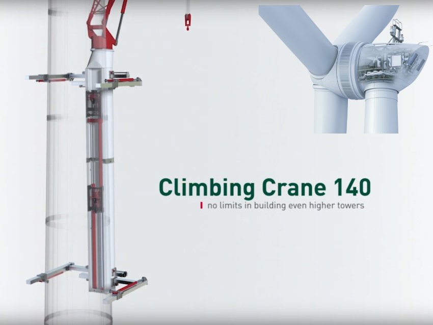 New Lagerwey Climbing Crane automated by Elma [min 157] Elma
